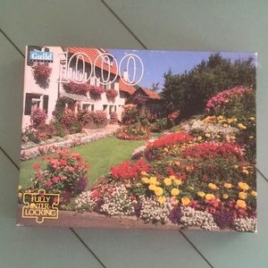 Guild Jigsaw Puzzle Home and Flower Garden Owen Germany1000 Piece SEALED